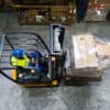 Pallets vervoeren heftruck aanhanger Hulck logistiek transport specialist