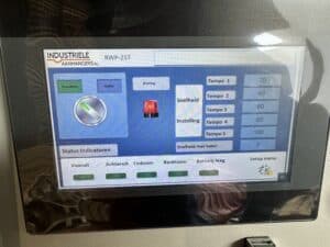 Hulck elektrische platformwagen display digitale bediening interface