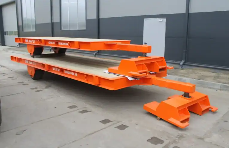 Hulck aanhanger heftruck adapter combinatie transport specialist