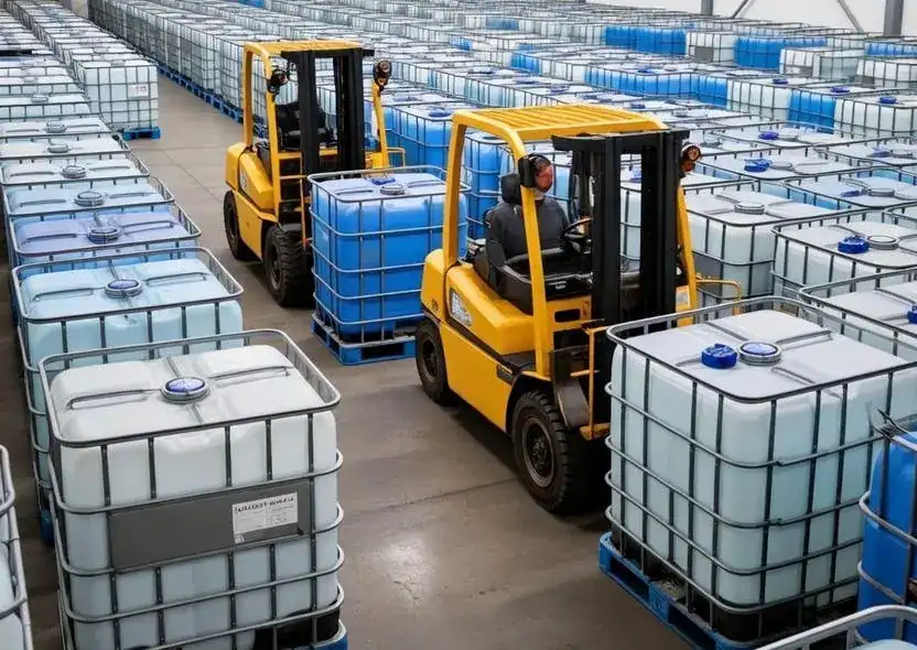 IBC containers transport Hulck aanhanger oplossing specialist