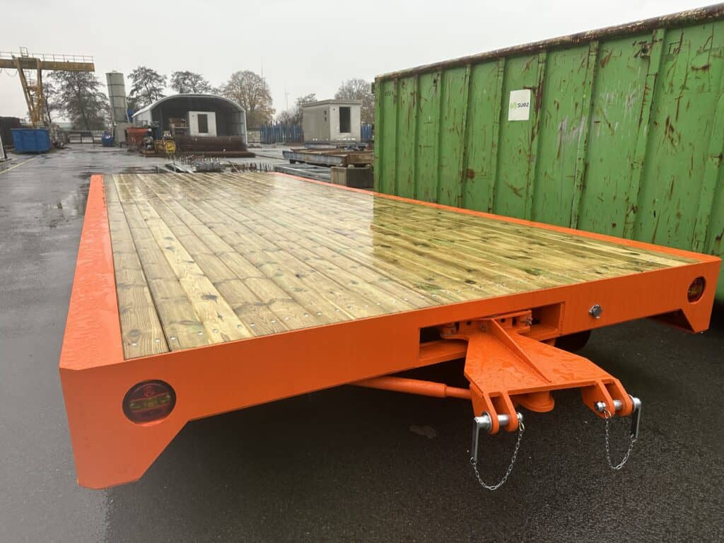 Zwaarlastwagen prefab elementen